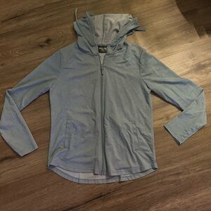 Light blue, worn a few times